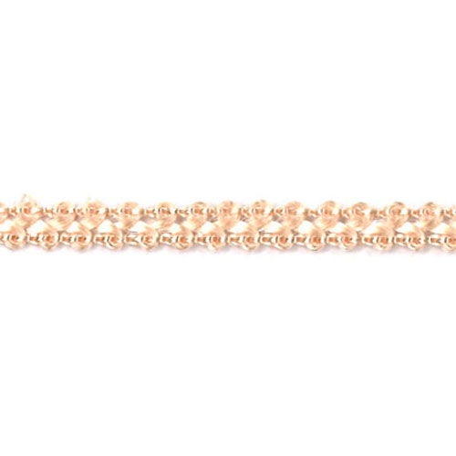 74771 Braid Crochet 6mm Peach