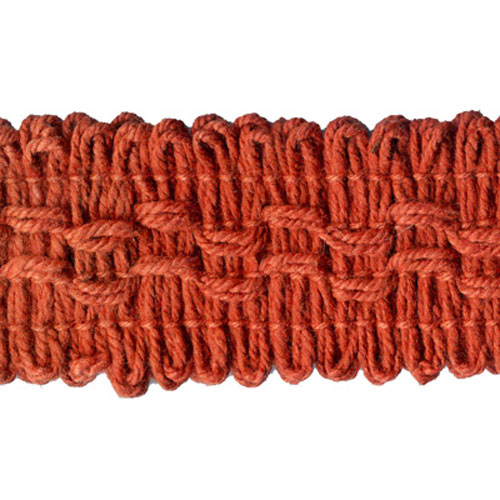 74968 Braid 25mm Terracotta