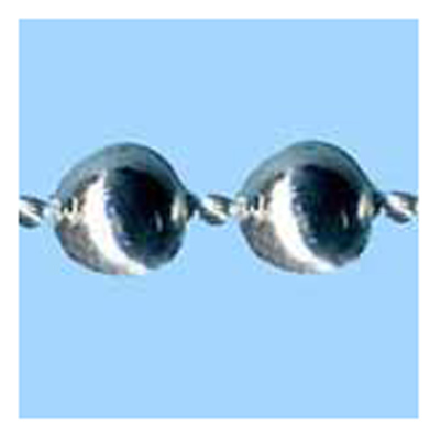 75204 Trim Bead 3mm Silver Bead