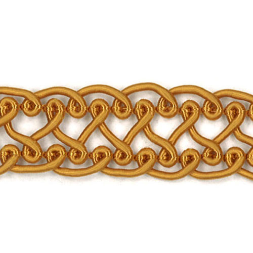 75354 Braid Gimp 20mm Burnt Gold