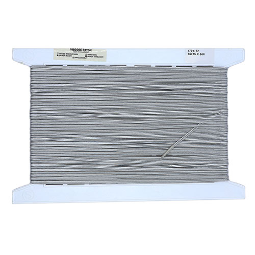 75475 Sullivans 3mm Russia Braid - Grey 50mts