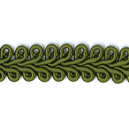 75544 Braid Gimp 13mm Dark Khaki