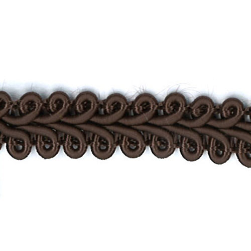 75545 Braid Gimp 13mm Brown
