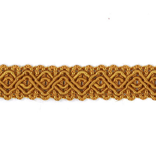 75564 Braid 12mm Burnt Gold
