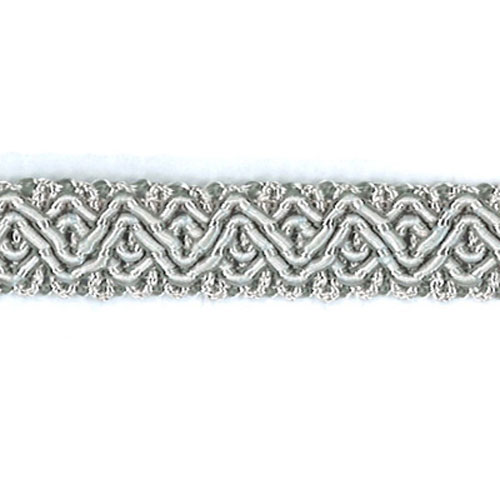 75576 Braid 12mm Silver Grey