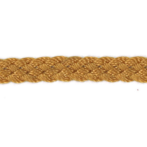 75626 Braid Plaited 8mm Burnt Gold