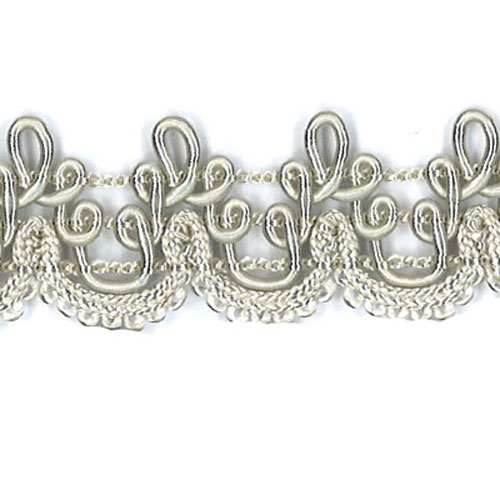 75633 Braid Gimp 25mm Light Beige