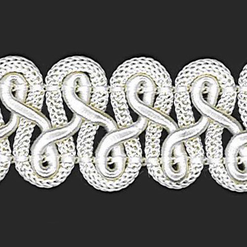 75727 Braid Gothic 18mm Cream