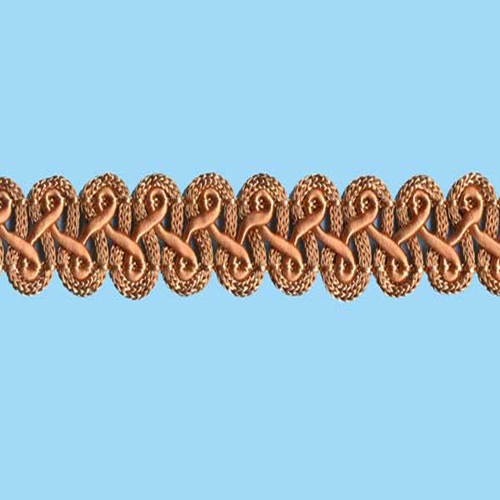75756 Braid Gothic 18mm Apricot