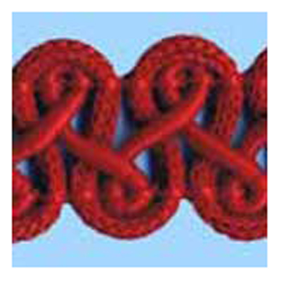 75783 Braid Gothic 18mm Claret