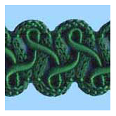 75786 Braid Gothic 18mm Hunter Green