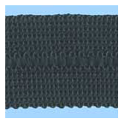 75827 Braid Fold Over 25mm Black