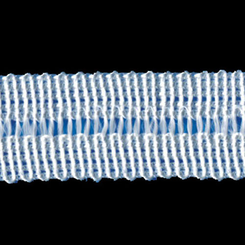 75851 Braid Fold Over 15mm White