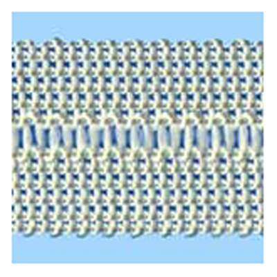 75880 Braid Fold Over 20mm Cream