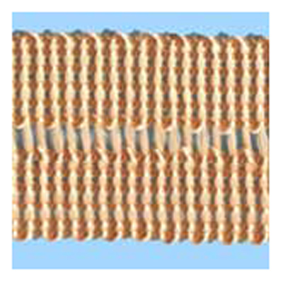 75888 Braid Fold Over 20mm Peach