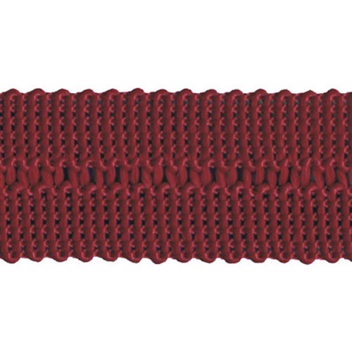 75894 Braid Fold Over 20mm Burgundy