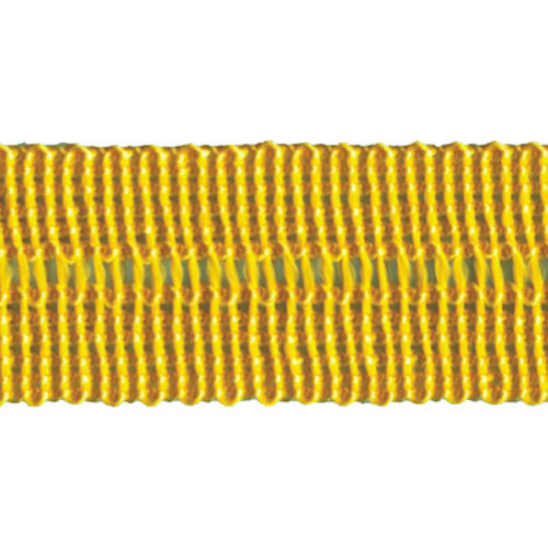 75897 Braid Fold Over 20mm Sunflower
