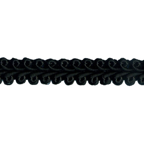 75948 Braid Gimp 9mm Blacl