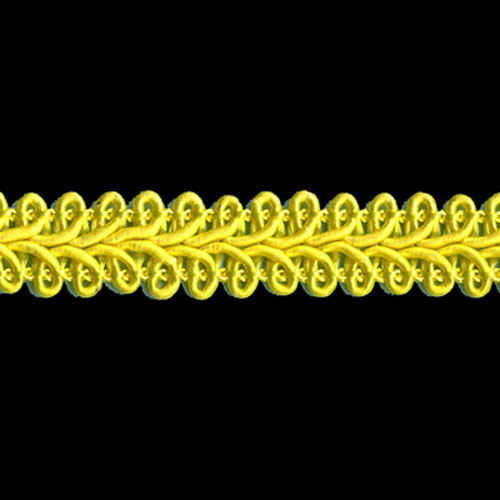 75958 Braid Gimp 9mm Sunflower
