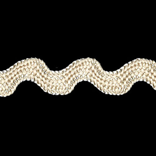 75974 Braid Braid Ric Rac 10mm French Cream