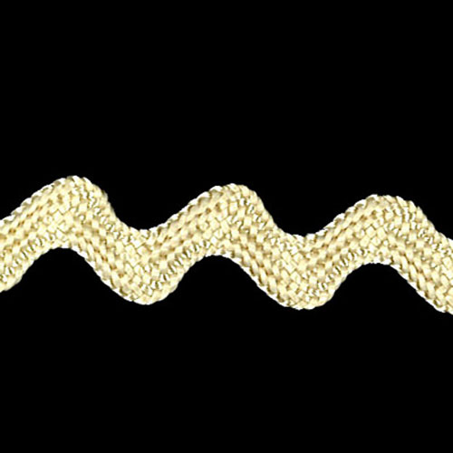 75975 Braid Braid Ric Rac 10mm Biscuit