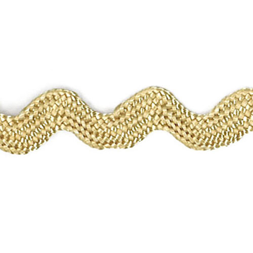 75977 Braid Braid Ric Rac 10mm Harvest Gold