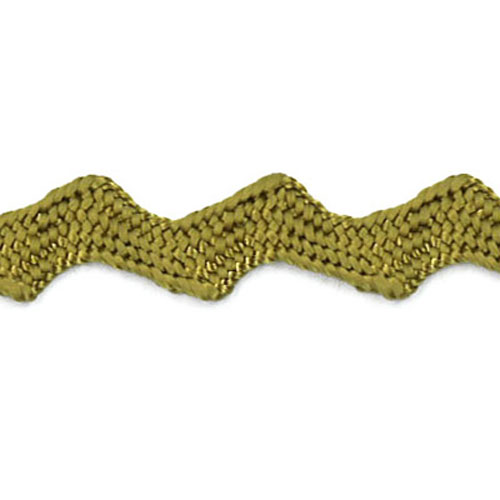75981 Braid Braid Ric Rac 10mm Dark Khaki