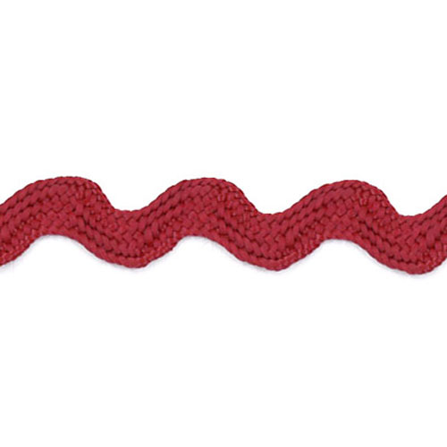 75993 Braid Braid Ric Rac 10mm Claret