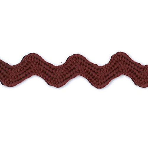75994 Braid Braid Ric Rac 10mm Burgundy