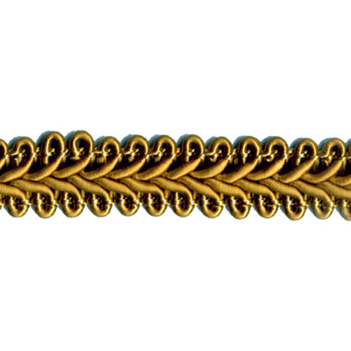 76017 Braid Gimp 12mm Old Gold