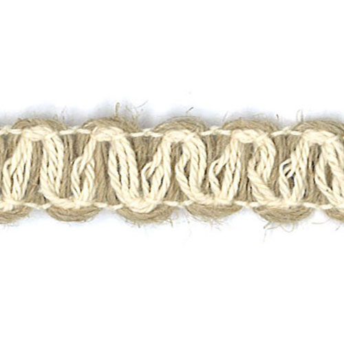 76021 Braid 14mm Jute Cream Cotton