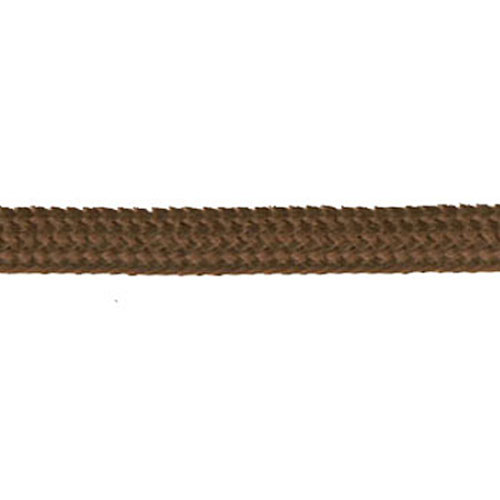 76075 Braid Flat 4mm Chocolate