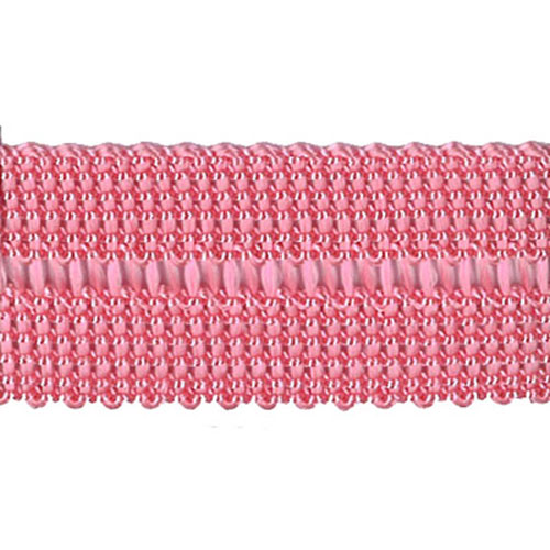 76087 Braid Fold Over 20mm Mid Pink
