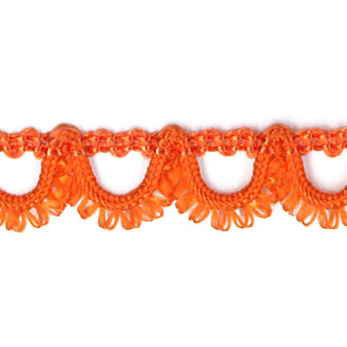 76106 Braid Looped 15mm Flame Orange