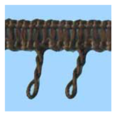 76300 Braid Looped 10mm Brown