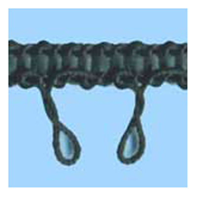 76301 616-20 Rayon Looped Braid