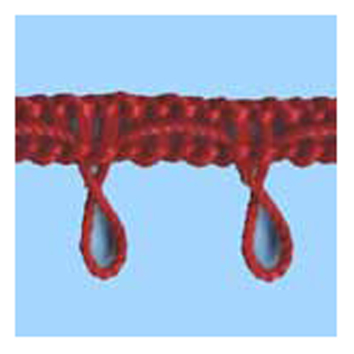 76307 616-33 Rayon Looped Braid