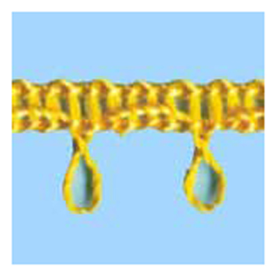 76311 Braid Looped 10mm Sunflower