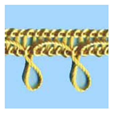 76312 Braid Looped 10mm Harvest Gold