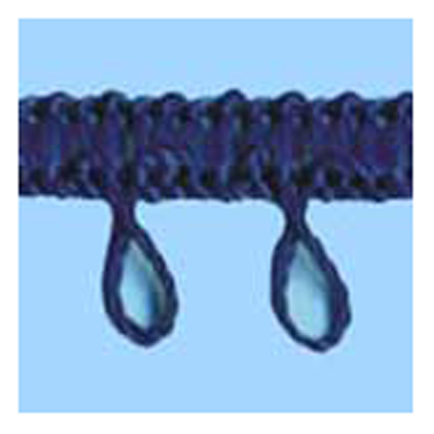 76321 Braid Looped 10mm Navy