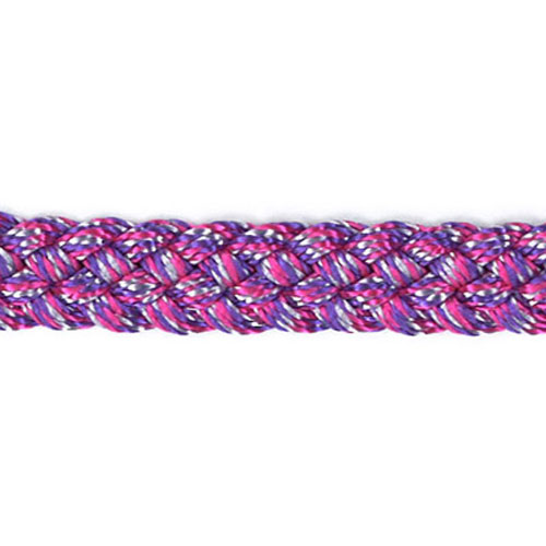 76329 Braid Plaited 8mm Pink Purple