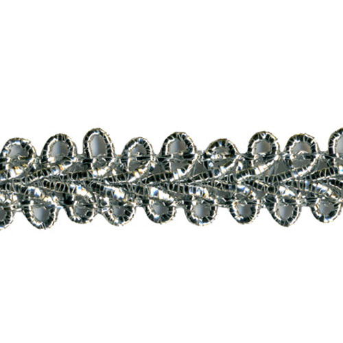 76374 Braid Gimp 8mm Silver