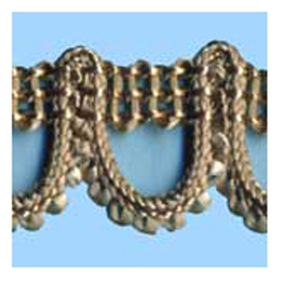 76396 Braid Looped 15mm Beige