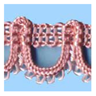 76402 Braid Looped 15mm Pink