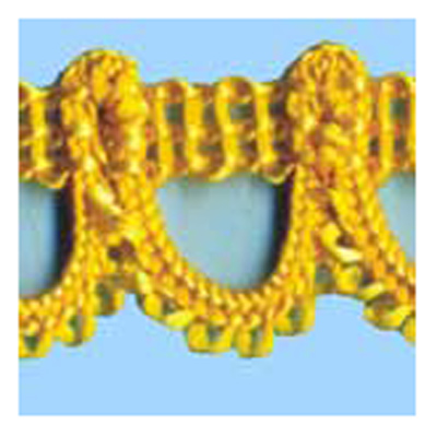 76407 Braid Looped 15mm Sunflower