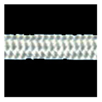 76420 Braid Flat 4mm Cream