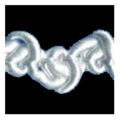 76516 Braid Crochet 10mm White