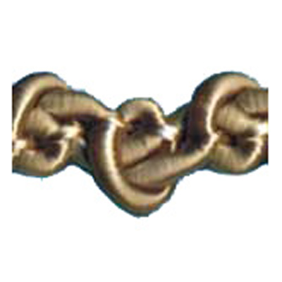 76520 Braid Crochet 10mm Beige