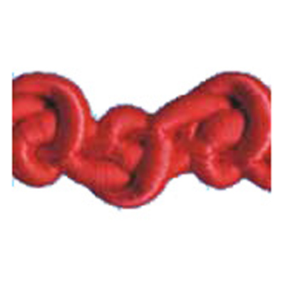 76527 Braid Crochet 10mm Atom Red