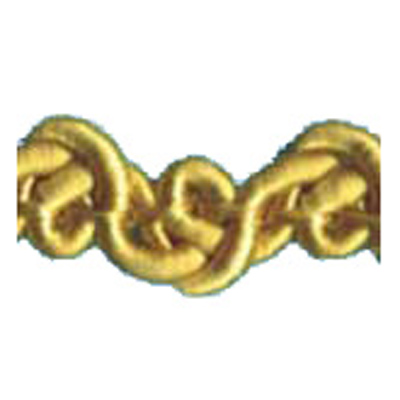 76533 Braid Crochet 10mm Harvest Gold